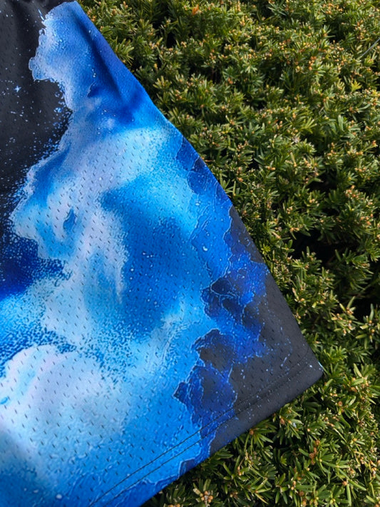 Piqure Nebulae Shorts – Unisex Performance Activewear