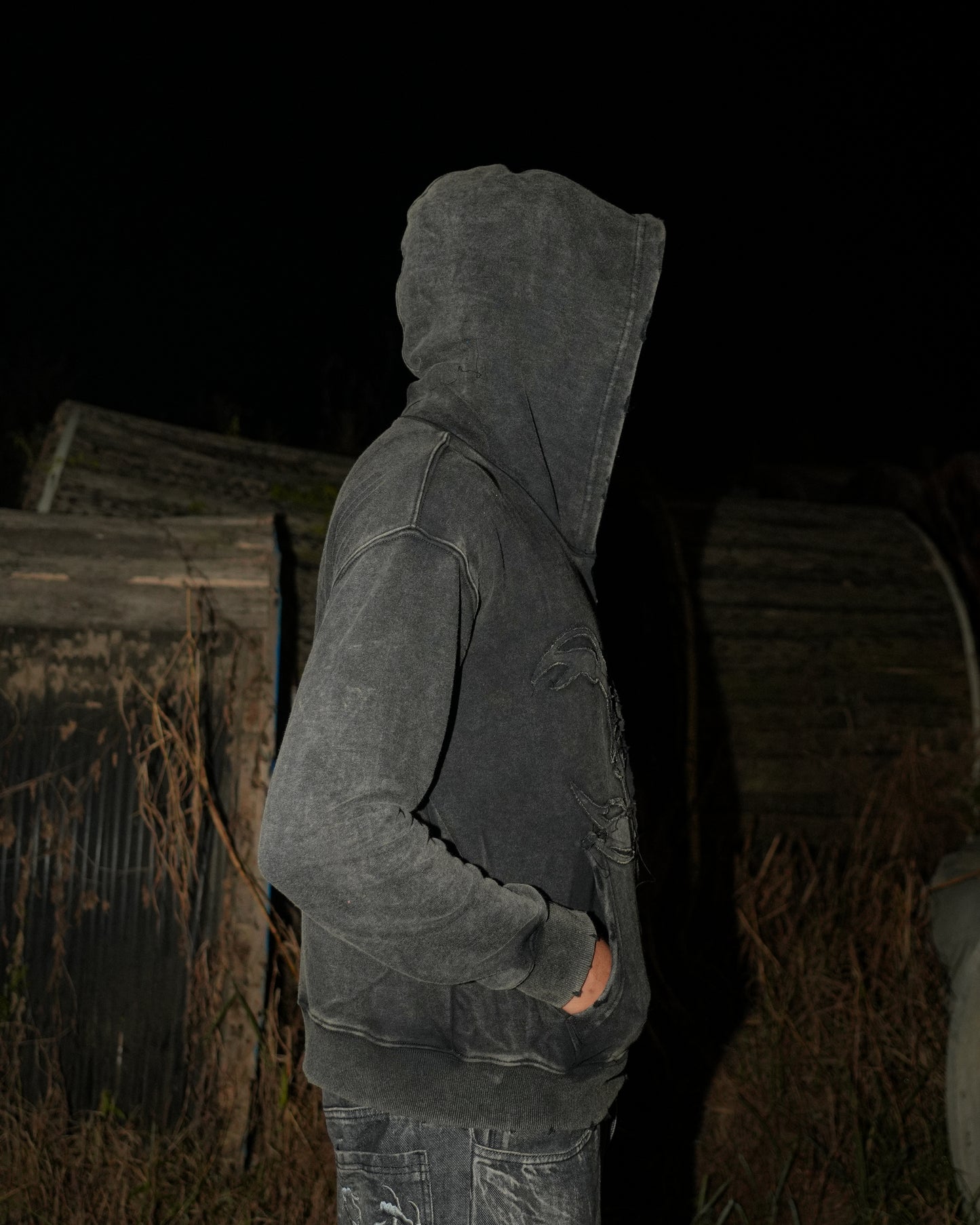 Scorpion Death Drop Hoodie – Black