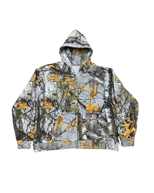 Grey Tree Camo Hoodie