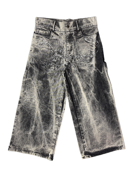 Scorpion Black Vintage Denim Jeans