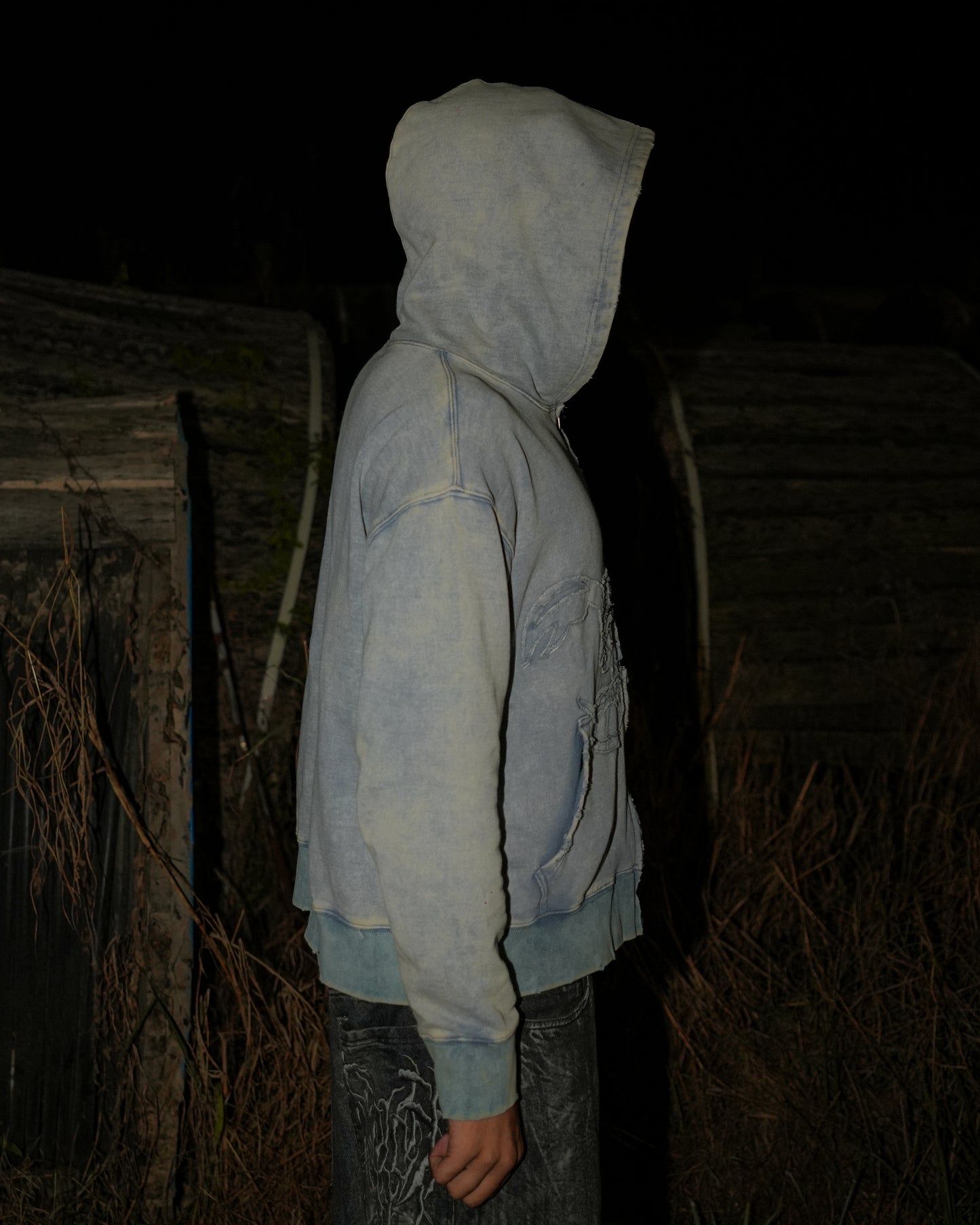 Scorpion Death Drop Hoodie – Blue