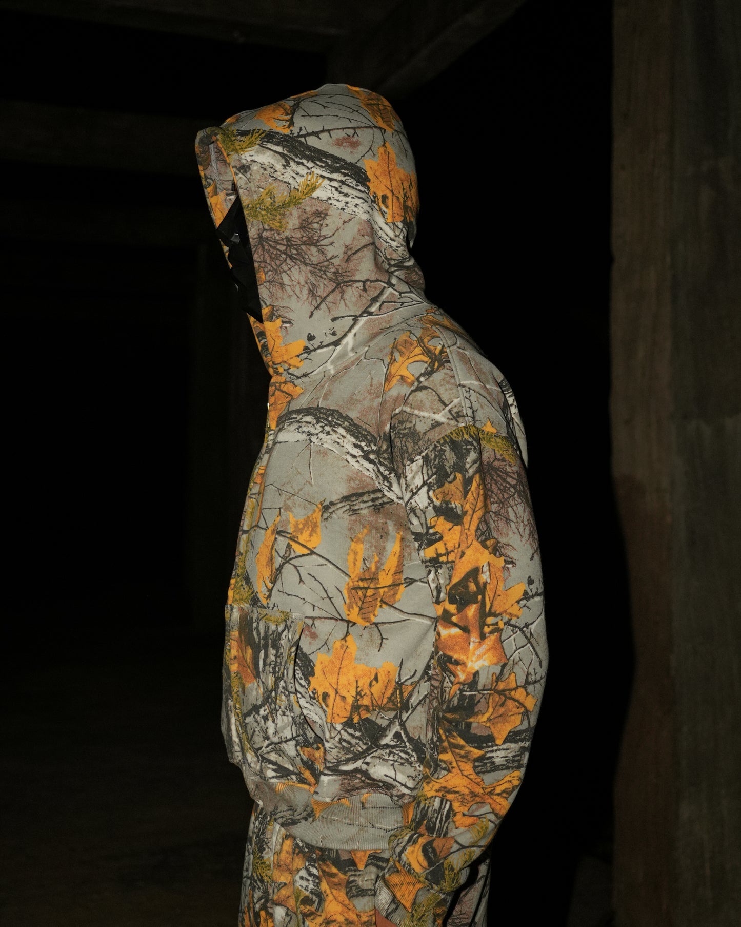 Grey Tree Camo Hoodie