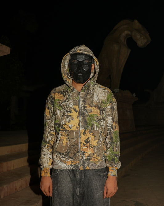 Green Tree Camo Hoodie